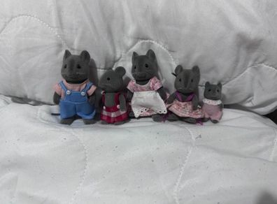 sylvanian families mouse family Japan version
