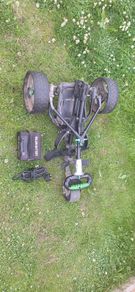Electric golf trolley