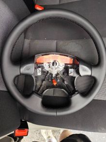 MK3 golf vr6 retrimmed steering wheel