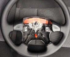MK3 golf vr6 retrimmed steering wheel