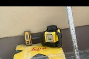 Leica Rugby 620 Rotary Laser Level &amp; Spectra HL760 Receiver