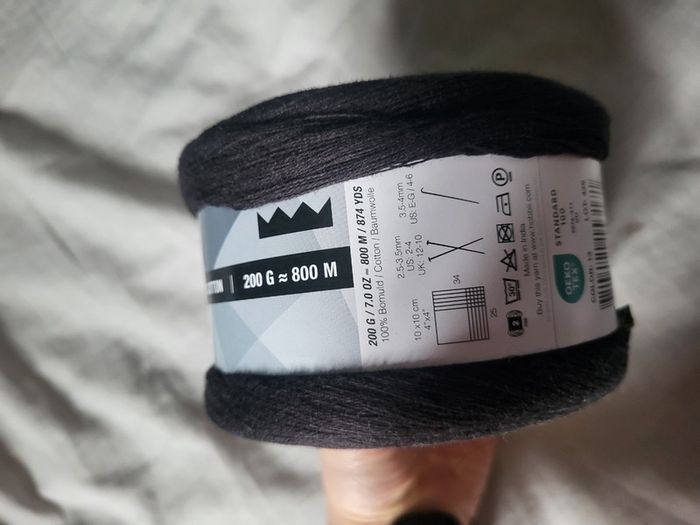 Hobbii Sultan Shadow Cotton cake yarn 200g NEW gradient