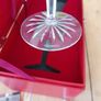 Vintage Limited Edition Six Geese A-Laying Waterford Crystal Flute. Image 4