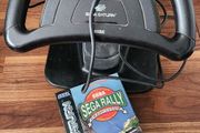 Sega Rally Sega Saturn + Sega Saturn - Arcade Racer Steering Wheel