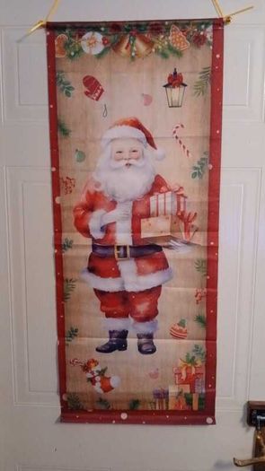 Christmas Hanging Flag