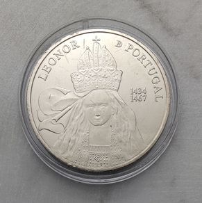 Portugal 5 Euro Base Metal (CuNi) Uncirculated Coin 2014 - D. Leonor de Portugal - Queens of Europe series