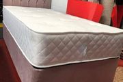 New 3ft Single Divan Beds. Stylist Headboard Options. Optional Drawers Storage And Tufted Memory Foam Mattresses Instock