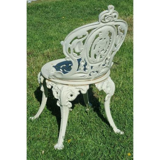 Cast Iron Chair Ornate CH-R-703B
