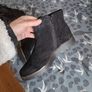 beautiful new comfort fit bliss light weight black  suede boots Image 7