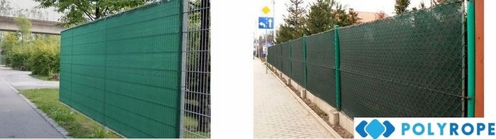 Shade net masking Privacy netting Green135 GSM