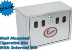 Cigarette Bin - Wall Mounted