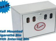 main image for ad Cigarette Bin - Wall Mounted