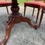 Round dining table and 6 chairs Image 3