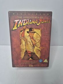 Indiana Jones 4 Movie DVD Collection (5 Discs Total)  MINT Discs