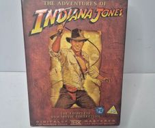 Indiana Jones 4 Movie DVD Collection (5 Discs Total)  MINT Discs
