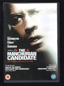 The Manchurian Candidate DVD Movie Staring Denzel Washington, Meryl Streep & Lieve Schreiber