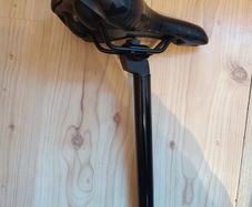 Bike Saddle and Seatpost