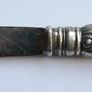 Antique Early 18th Century Sterling Silver Butter Knife 25,4g Image 2