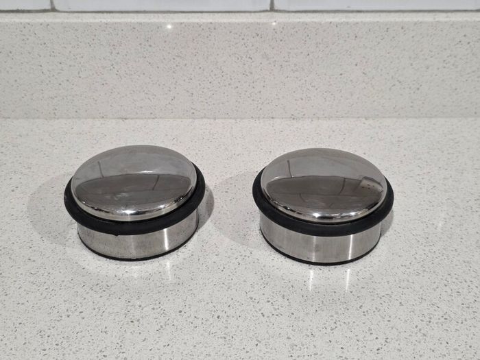 1.1kg Stainless Steel Door Stop x 2