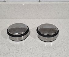 1.1kg Stainless Steel Door Stop x 2