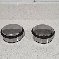 1.1kg Stainless Steel Door Stop x 2