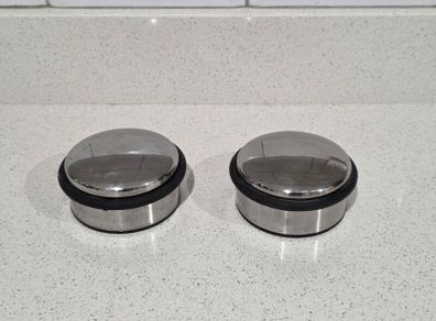 1.1kg Stainless Steel Door Stop x 2