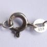 Vintage 925 Sterling Silver Celtic Knot Pendant and Necklace length 16" - 3g Image 8