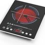 Portable Ceramic Hob 2000W, Pulg in Electric Ceramic Hob, Single Electric Hob with 4-Hour Timer, 10 Power Levels, Safety Lock & Sensor Touch, Residual heat Remind, 220V-240V Image 4