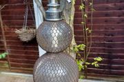 Antique Glass Bottle, Double Bellied, Double Bubble