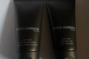 Dolce Gabbana The one for men After Shave Balm and shower gel set 1.6 Oz / 50 Ml Deluxe Travel Size brand new