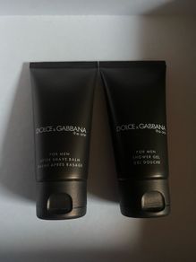 Dolce Gabbana The one for men After Shave Balm and shower gel set 1.6 Oz / 50 Ml Deluxe Travel Size brand new