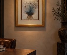 Framed Quintessa Art Print - "Sea Rush" 512 A.D. Vienna Dioscurides Manuscript