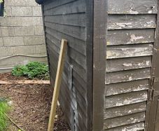8' x 6' Shed.