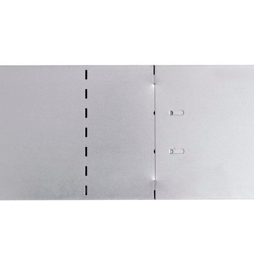 Lawn Fence 20 pcs Galvanised Steel 100x20 cm