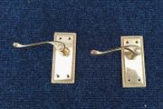 brass door handle