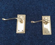 brass door handle