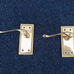 brass door handle