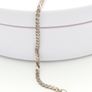 Vintage Italian 925 Sterling Silver Flat Curb Bracelet Image 7