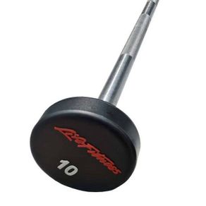Rubber Fixed Barbell 10kg