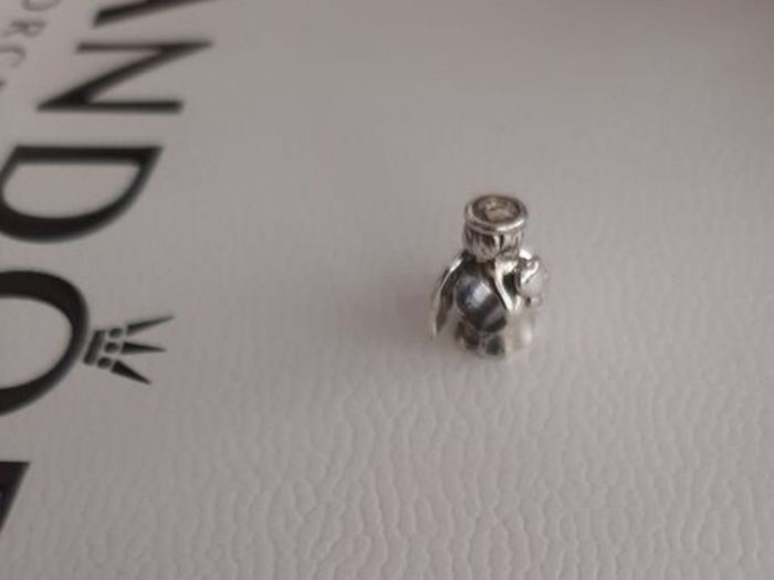 New genuine pandora angel of love charm
