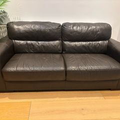 Sofa - 3-seater synthetic leather