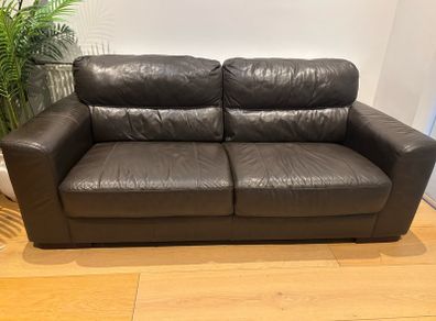 Sofa - 3-seater synthetic leather