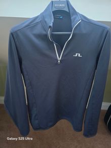 J. Lindeberg 1/4 zip Golf sweater