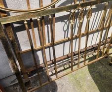 vintage brass double bed..REDUCED