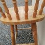 Wodden bar stool Image 4