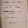 Hunter Stud Book. Volume V First Edition. Containing The Registered Entries Of Hunter Stallions And Hunter Fillies Image 2