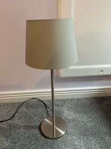 Single Stainless steel table lamp