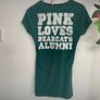 T-shirt Victoria secrets xsmall green college Tshirt Image 7