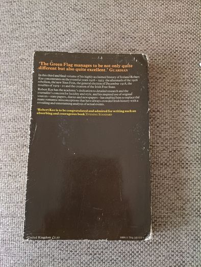 Ourselves Alone by Robert Kee The Green Flag in used condition with FREE STANDARD POSTAGE INCLUDED