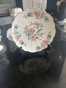 Pair. of aynsley Pembroke  8 inch plates